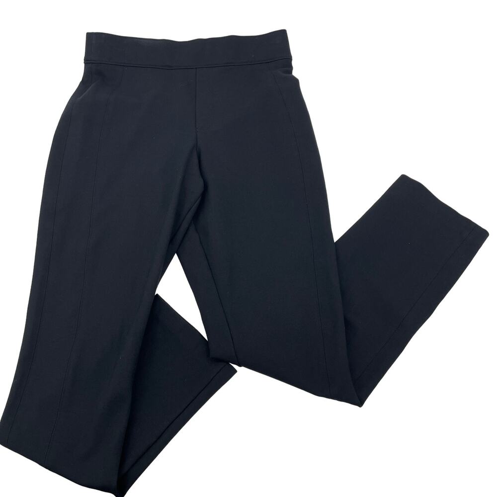 SPANX Perfect Slim Straight Pant Size S Black High Waist Ankle Length #20254R